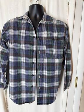 Vintage Hot & The Gang Men's Plaid Shirt